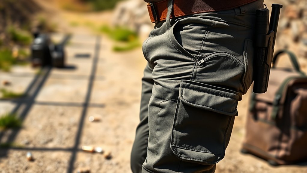 comfortable flexible shooting pants