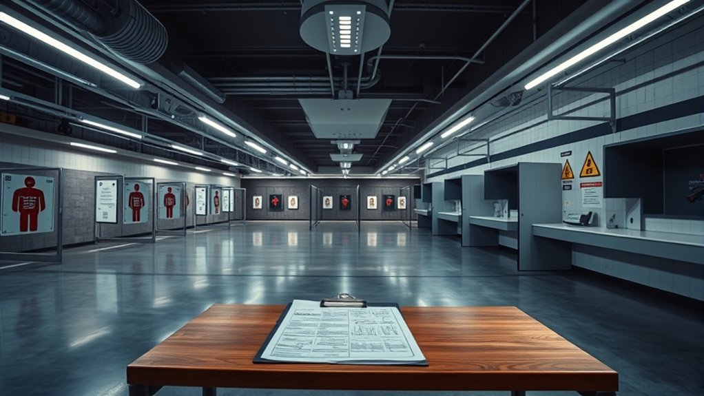 commercial indoor shooting standards