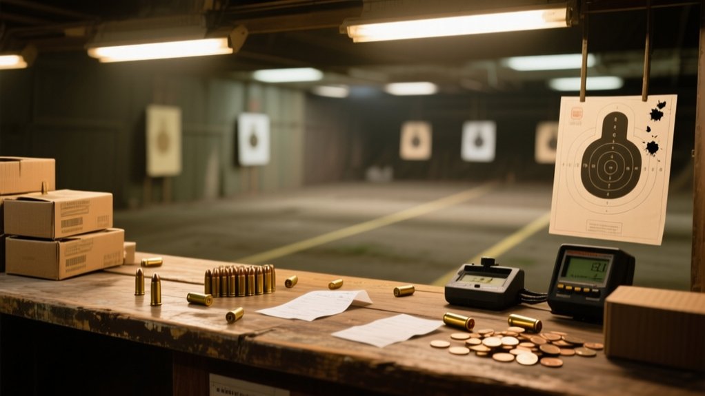 cost of gun range usage