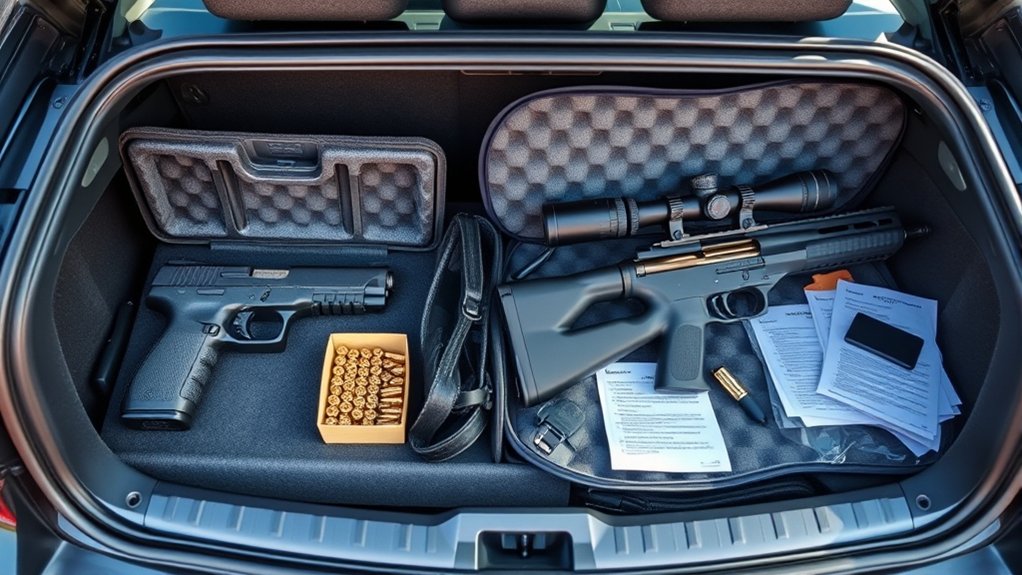 handgun and long gun transport