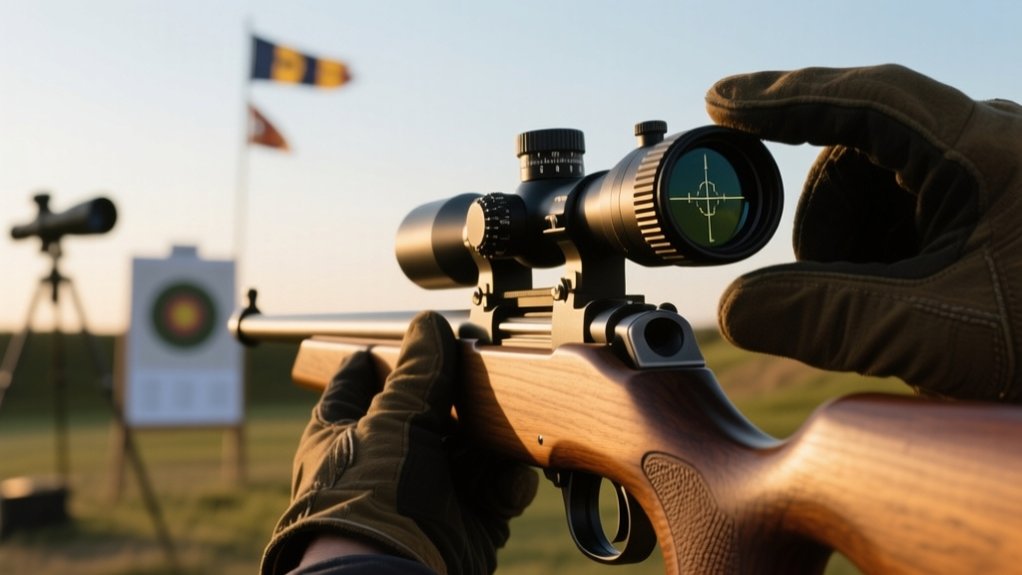 long range scope adjustment