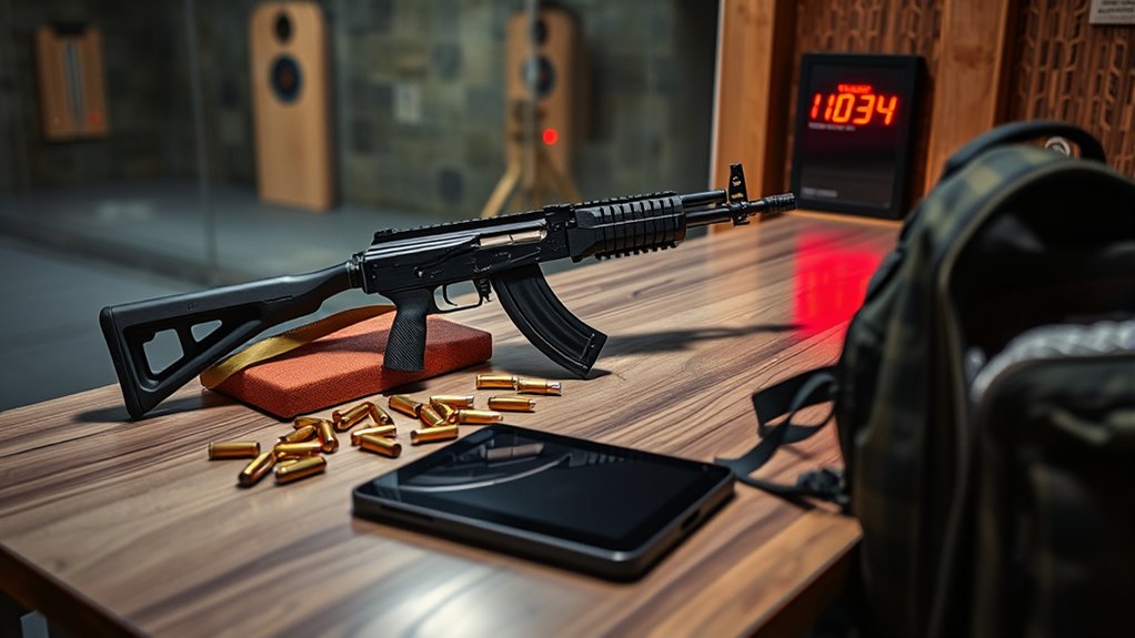 real ammo consumed shooting range