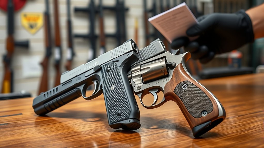 rental firearms and options