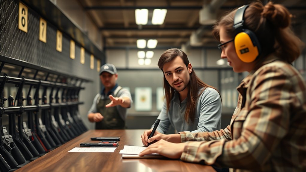 renting firearms requires preparation