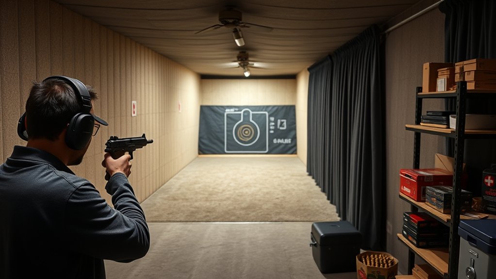 safe silent shooting environment