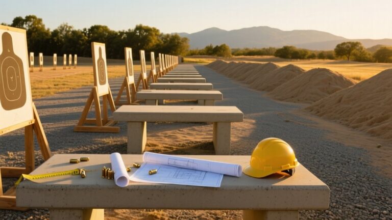 shooting range construction costs