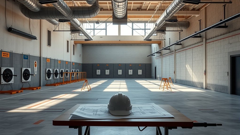 shooting range location design