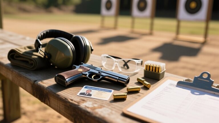 shooting range preparation checklist