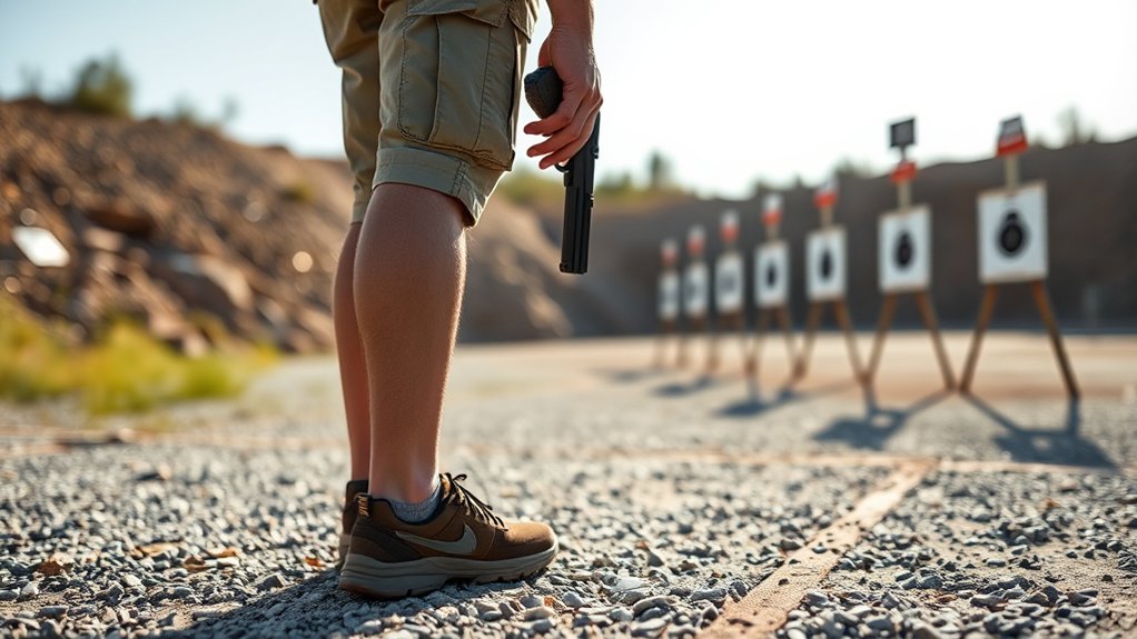 shooting range shorts guidelines