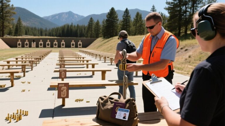 tourist shooting range guidelines