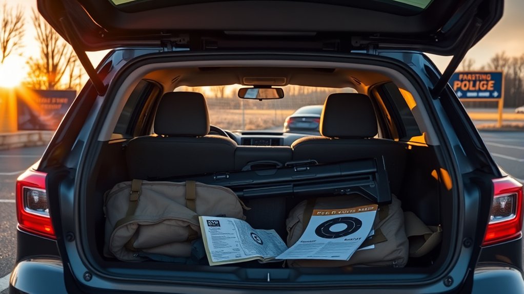 transport firearm unloaded securely