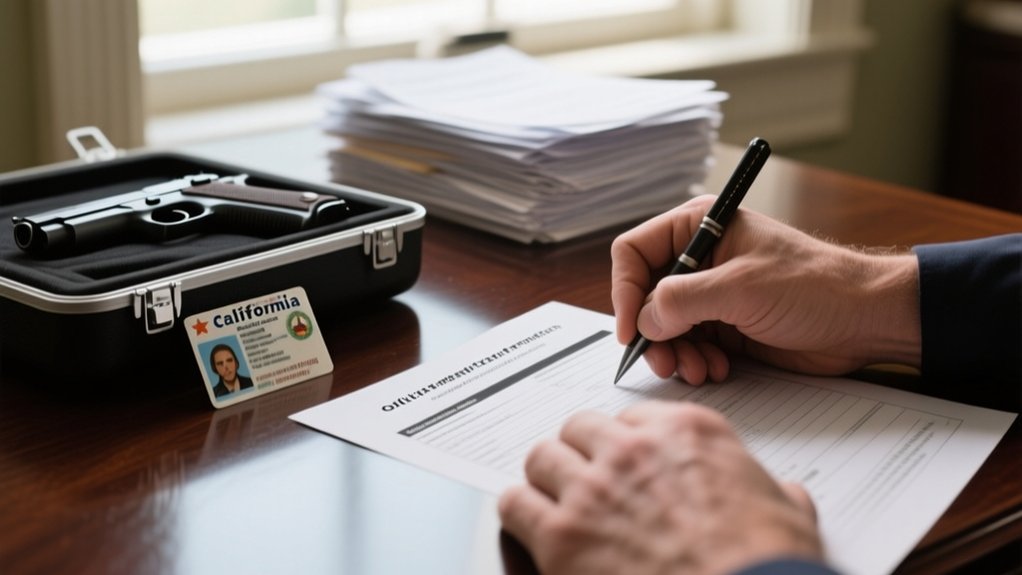 california concealed carry application