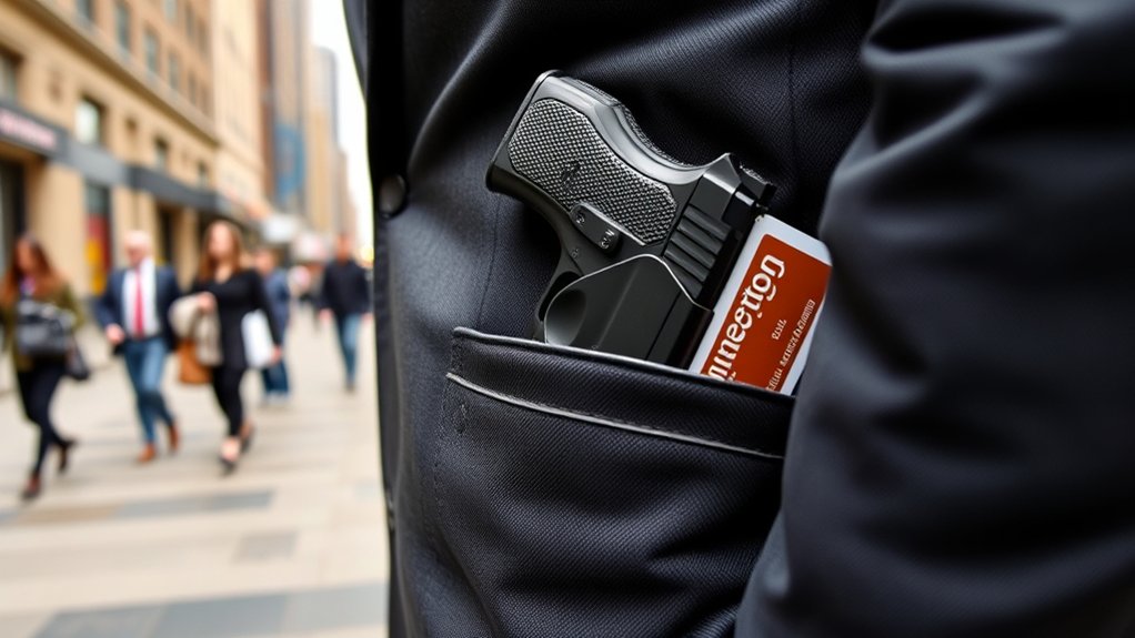 carrying firearms in public