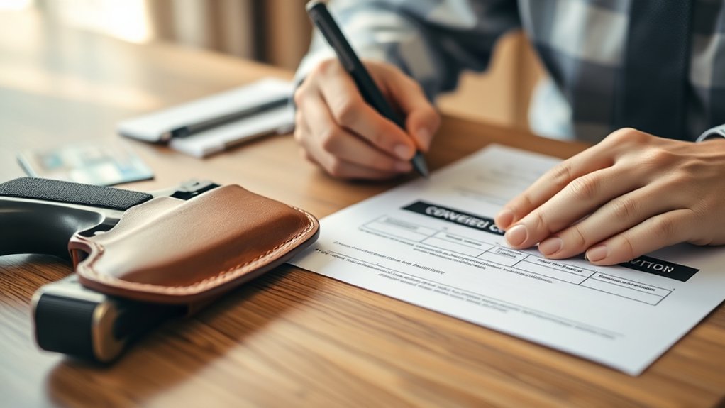 concealed carry license application