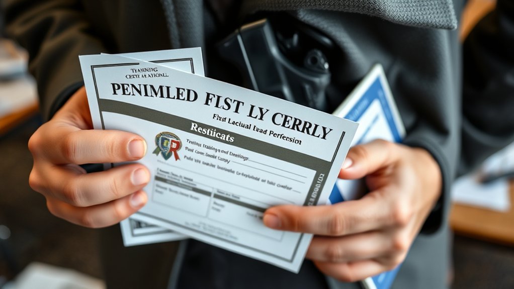 firearm training and background checks