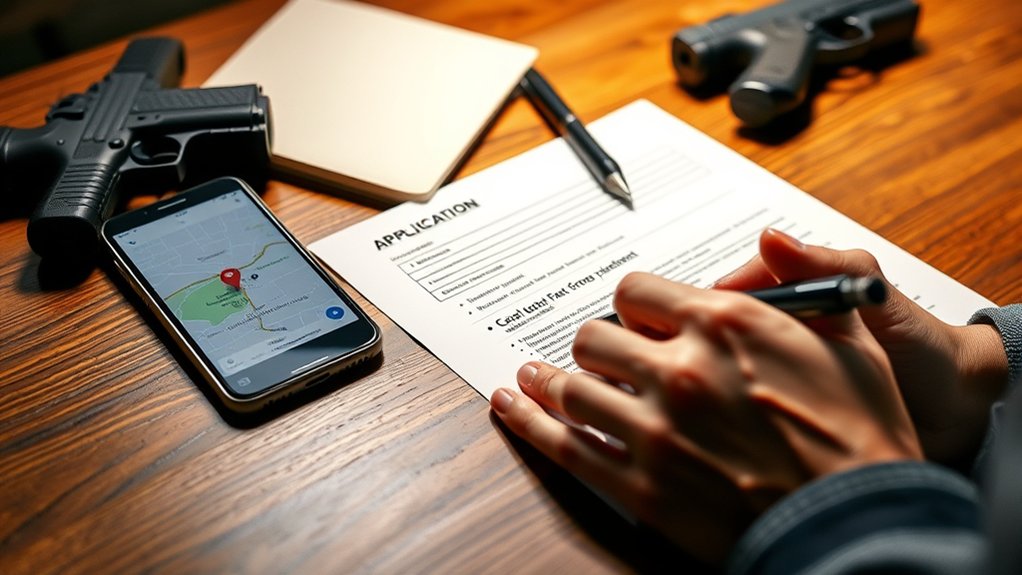 gather documents and pay fees