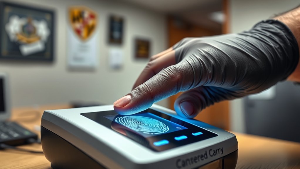 get fingerprinting and upload