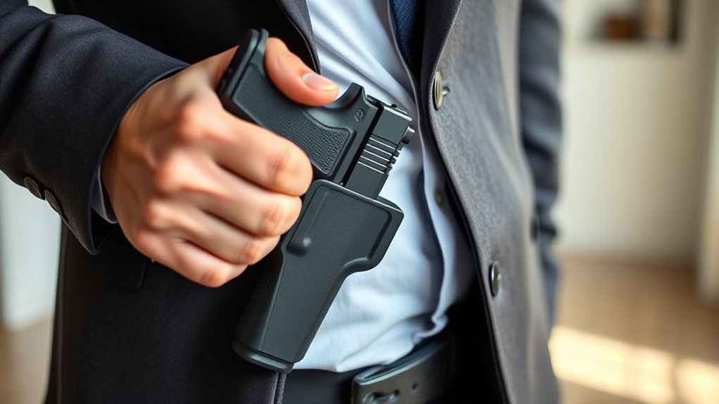 handle holster train safely
