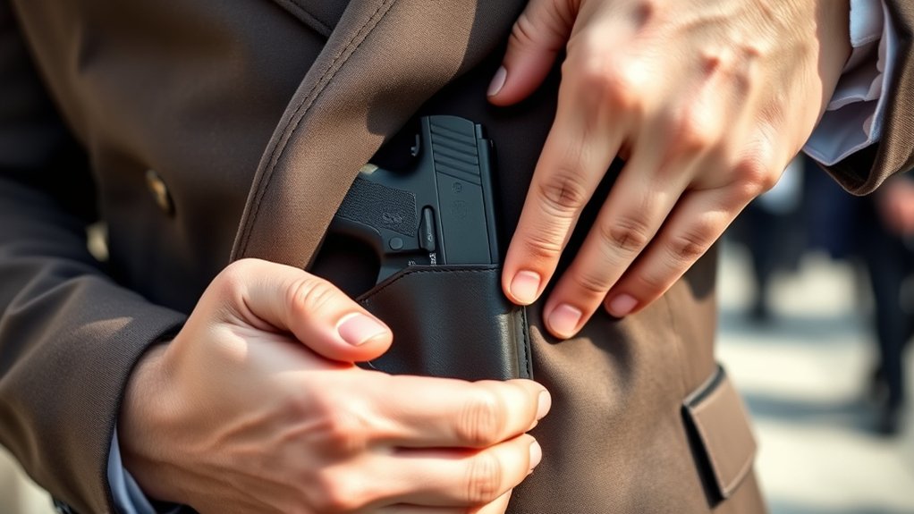 holster ensures safe concealment