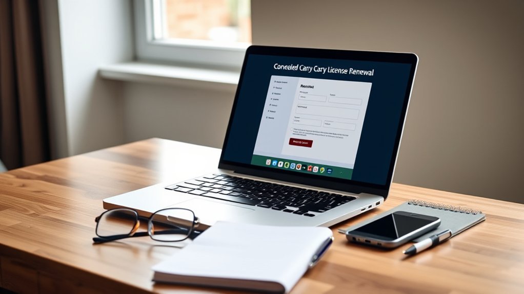 online concealed carry renewal