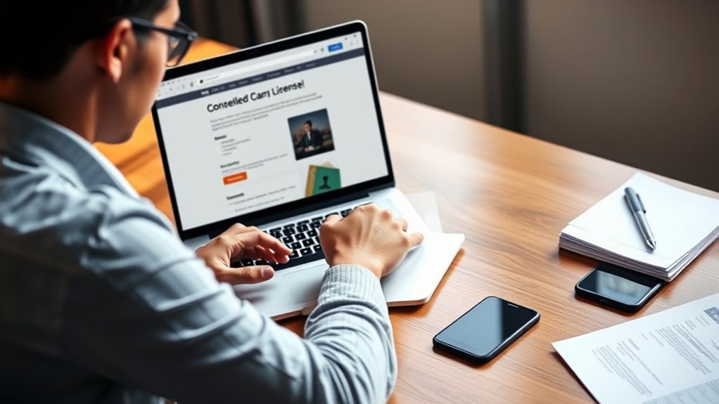 online renewal eligibility criteria