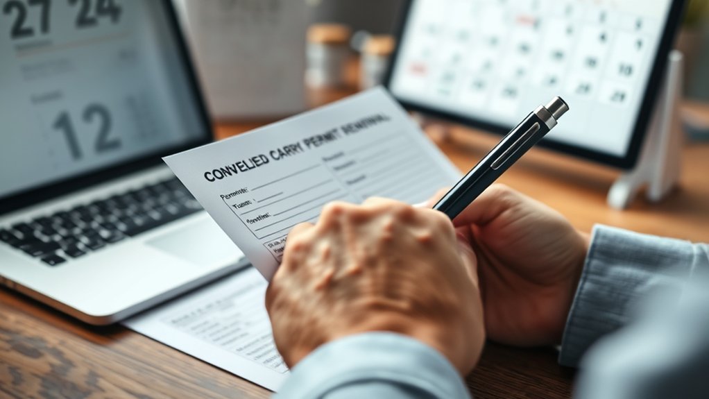 permit renewal processing steps