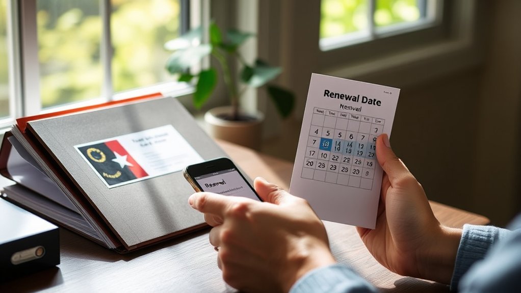 renew before permit expiration