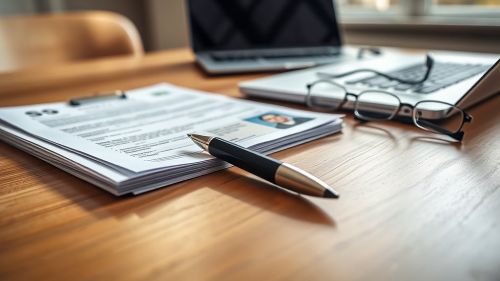 required documents for application