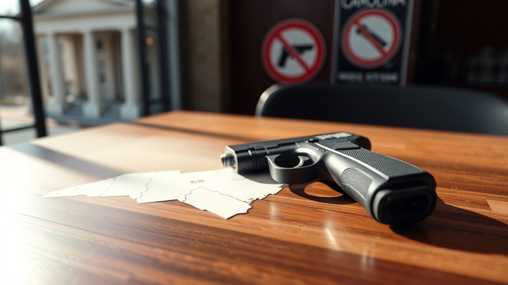 restricted firearm possession locations