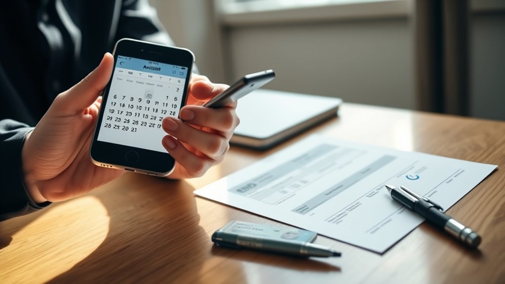schedule prepare pay attend
