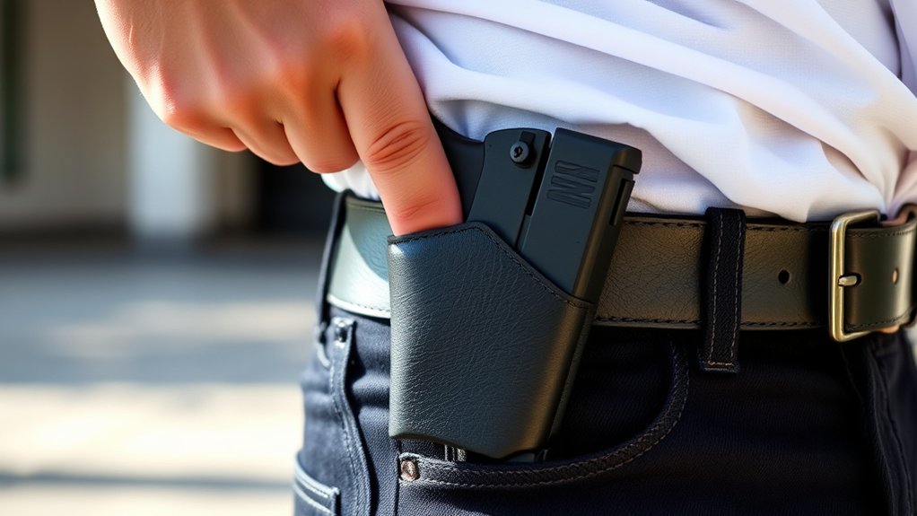 secure adjustable holster fit