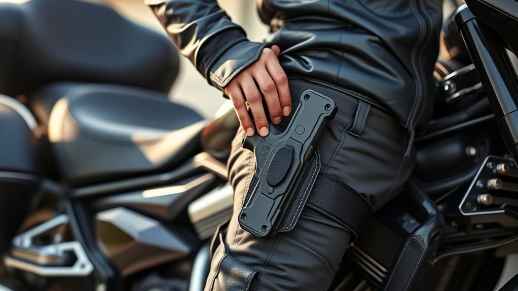 secure concealed motorcycle carry