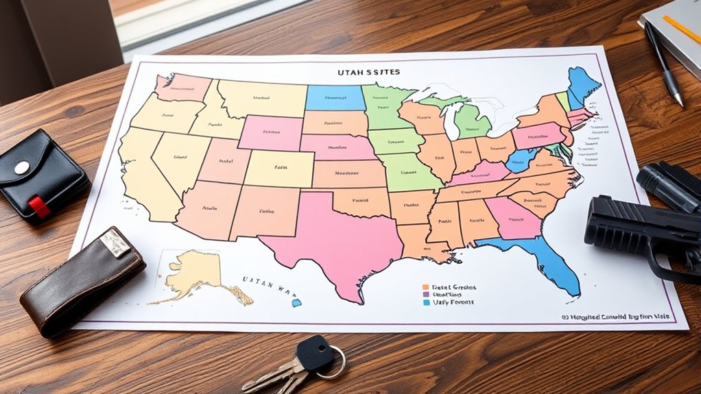 states recognizing utah permits