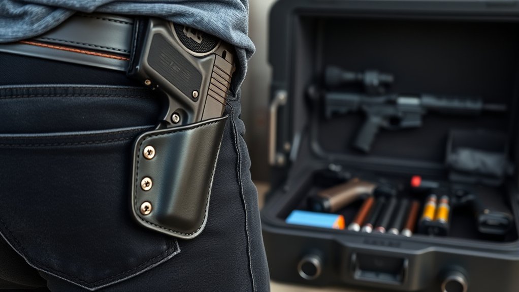 unload conceal lock secure