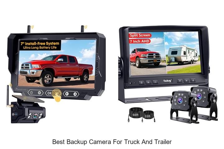 Top 12 Best Backup Camera for Truck and Trailer Revealed!