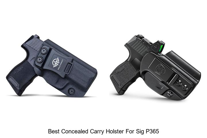 Top 12 Best Concealed Carry Holster For Sig P365 You Need