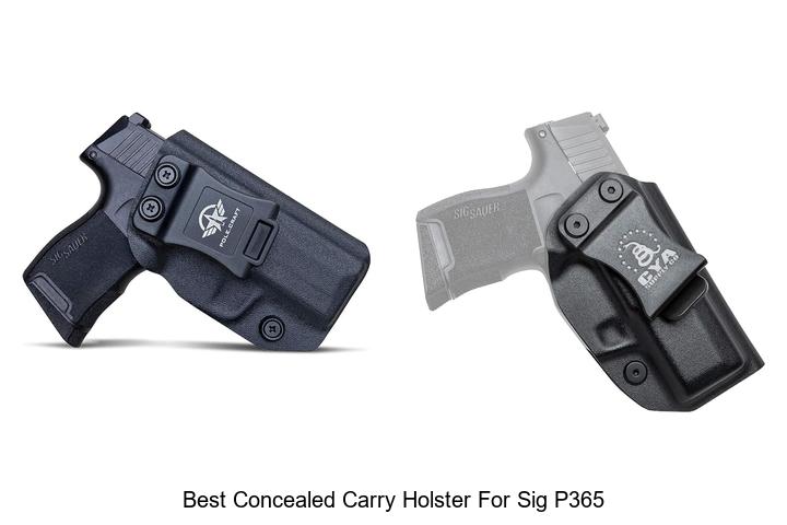 Top 12 Best Concealed Carry Holster For Sig P365 You Need