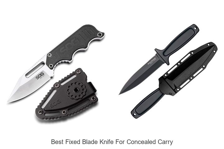 Top 12 Best Fixed Blade Knife For Concealed Carry You Need!