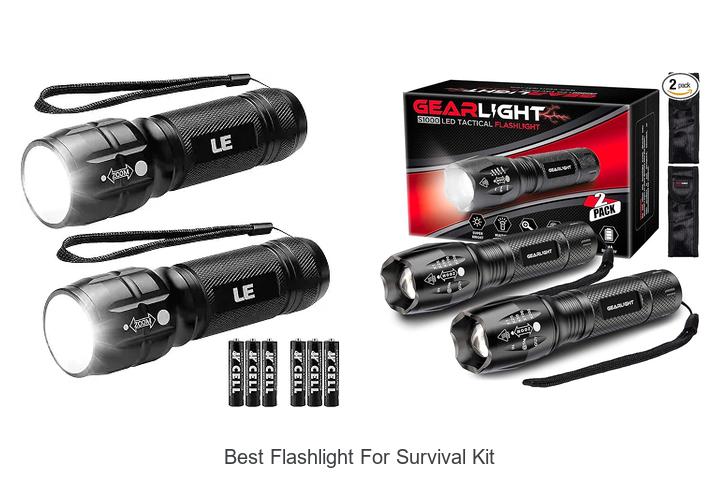 Top 15 Best Flashlight For Survival Kit You Can’t Miss!