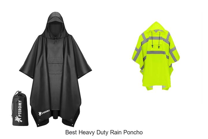 Top 12 Best Heavy Duty Rain Poncho That Will Shock You