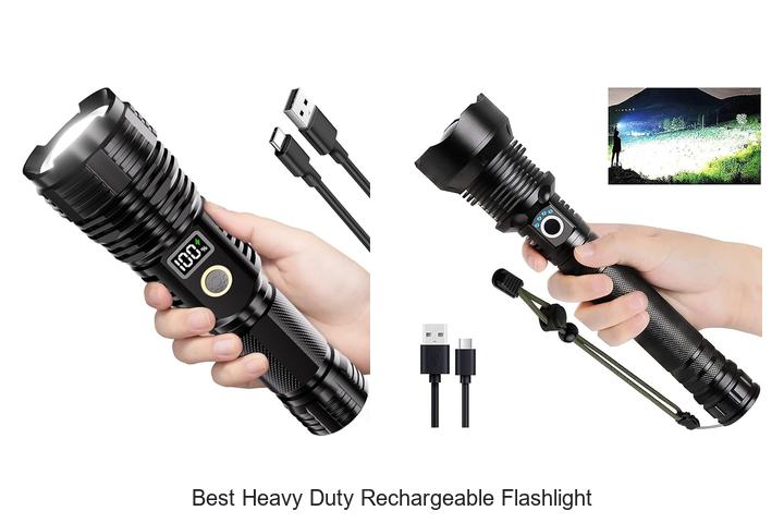 Top 12 Best Heavy Duty Rechargeable Flashlight You Need Now