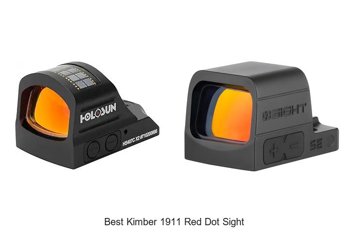Top 12 Best Kimber 1911 Red Dot Sight Picks You Need Now