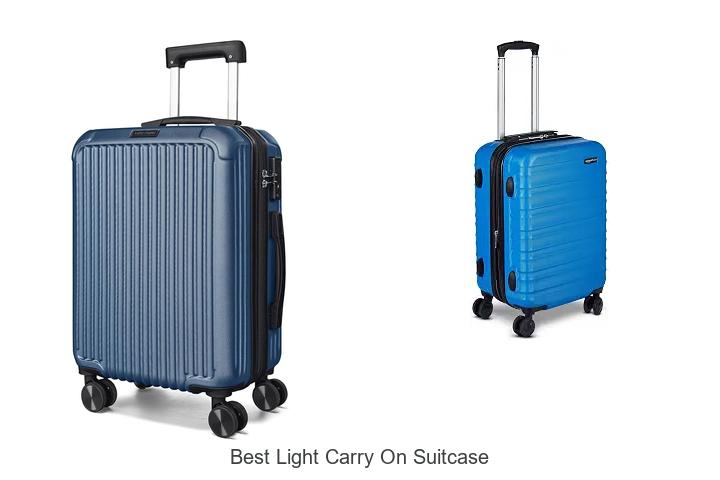 Top 12 Best Light Carry On Suitcase That Will Wow You!
