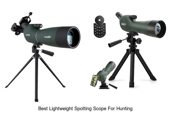 Top 12 Best Lightweight Spotting Scope For Hunting Reviewed!