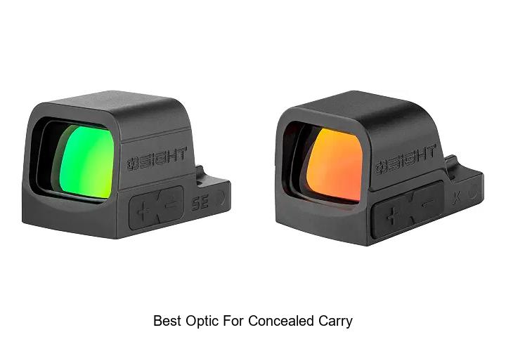 Top 12 Best Optic For Concealed Carry You Can’t Miss!