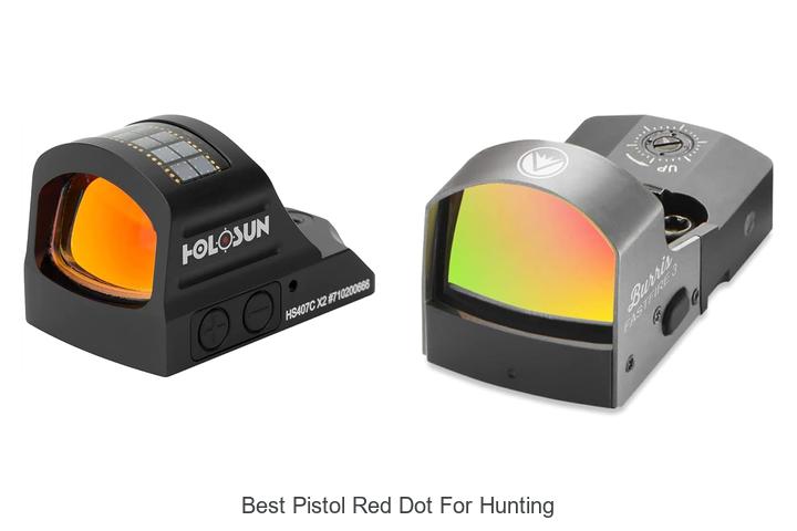 Top 12 Best Pistol Red Dot for Hunting You Need Now