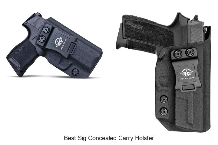 Top 12 Best Sig Concealed Carry Holster You Need Now