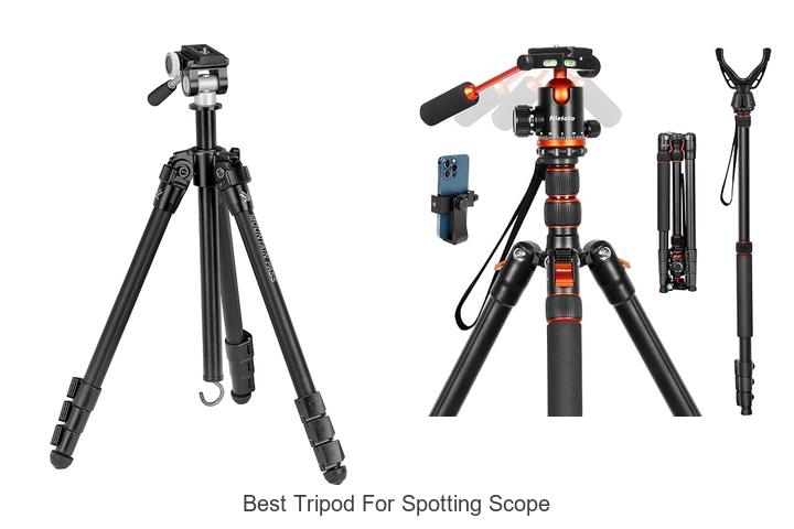 Top 12 Best Tripod For Spotting Scope You Can’t Miss!