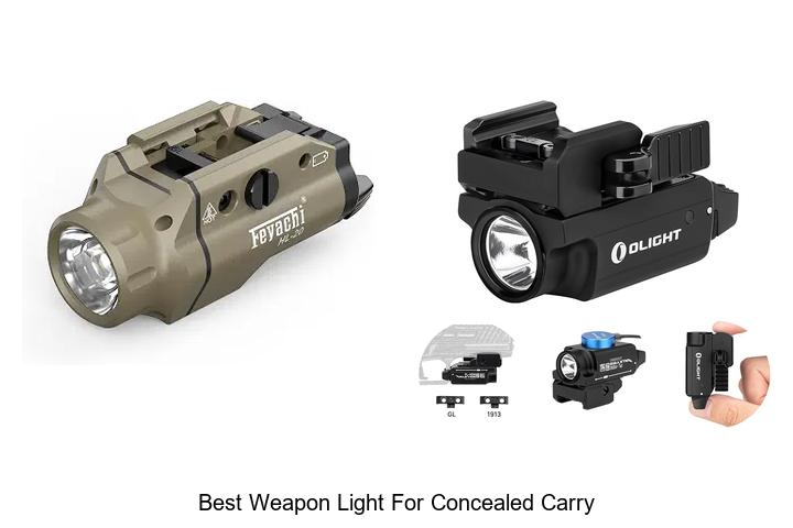 Top 12 Best Weapon Light for Concealed Carry You Need Now