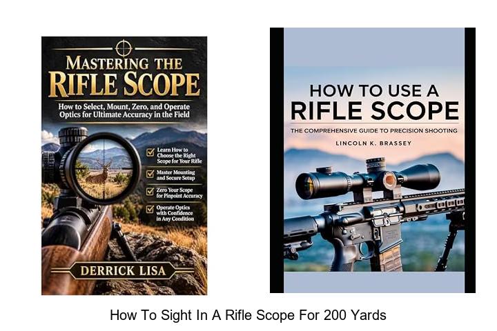 Top 12 How To Sight In A Rifle Scope For 200 Yards Fast
